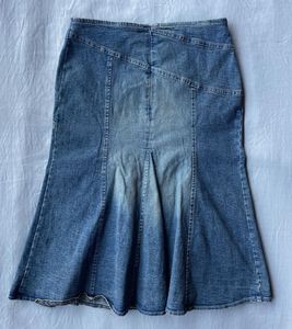 Ocean Drift Denim Skirt