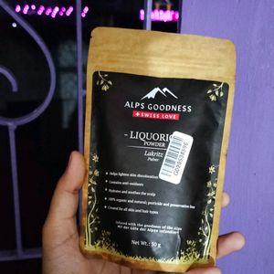 liquorice powder Alps goodness+swiss love ,100% Organic and natural 🌿🌿