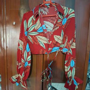 Floral Crop Top