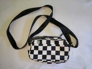 Checkered Crossbody Bag