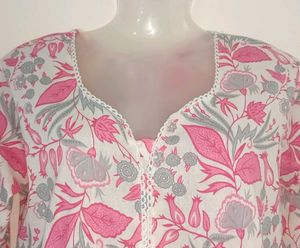 New Unused Floral Print Kurti