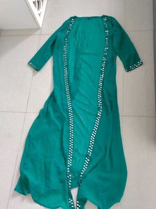 Green Kurta Set &amp; Dupatta