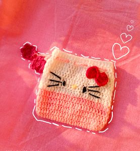 HELLO KITTY DRAWSTRING POUCH