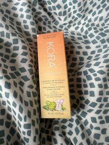 Sealed New KoraOrganics 2in 1 Mask
