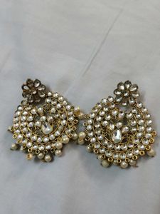Statement Kundan Earrings