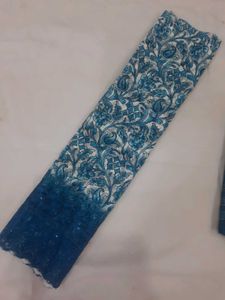 Blue Saree