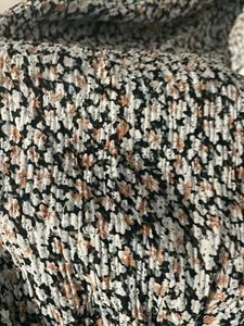 Korean Style Floral Print Tie Front Crop Top