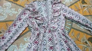 A Very Beautiful V Neck Dress