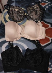 Three Fancy Bras
