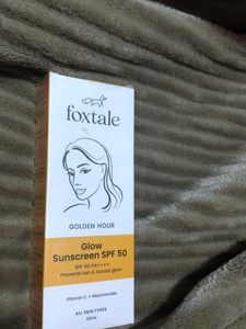 Foxtale Glow Sunscreen SPF 50