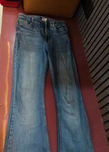 Flared Denim Jeans