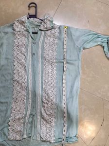 Womens Lace Work Co-ord Set