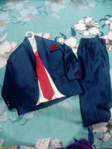 3 Peic With Tie Baby Suit