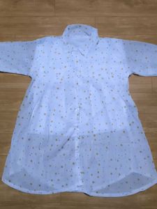 Sheer Polka Dot Blouse