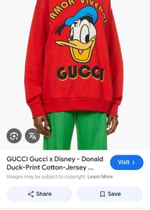 Gucci x Disney Donald Sweatshirt