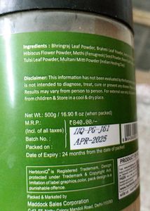 Herbtoni Bhringraj Brahmi Shampoo