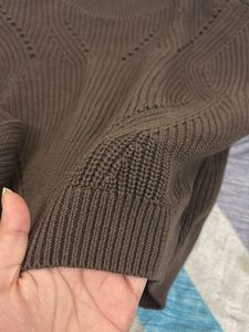 Zara Brown Knit Sweater