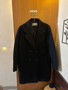 Elegant Black Trench Coat