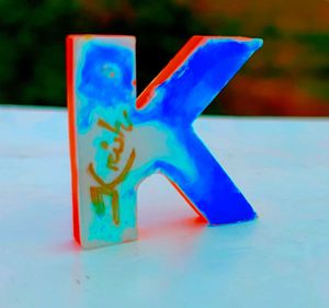 Epoxy Resin Keychain