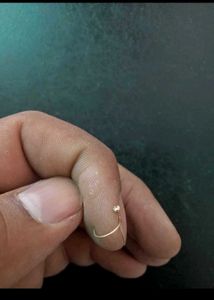 Real Gold Diamond Nosepin