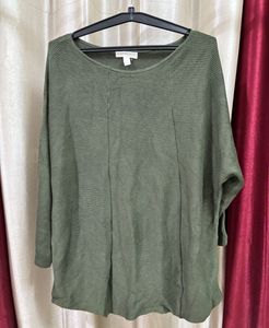 H&M Womens Knitted Pullover Sweatshirt