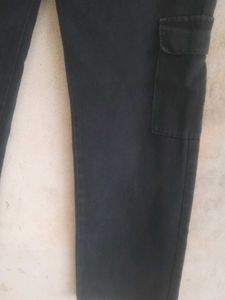 Grey Baggy Cargo