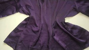 Pretty Purple Top Semi Off Shoulder