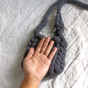Handmade Knit Bucket Bag