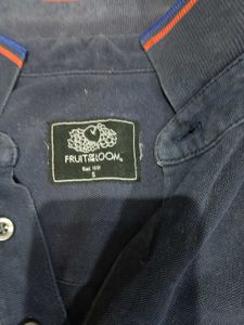 Navy Blue Polo T-Shirt