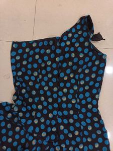 Handmade High Low Polka Dot Dress
