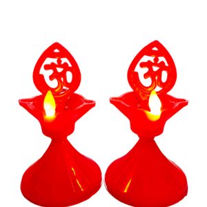 Om Jyot Water Sensor Diya For Ocassion &amp; festivals