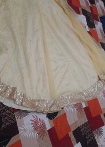Net Sharara With Satin Lining