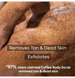 mcaffeine Nakedand Raw Coffee Body Scrub 100g