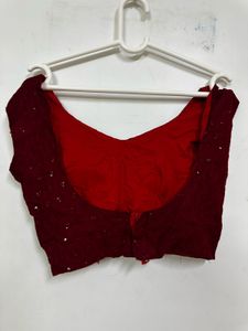 Elegant Red Lehenga Set