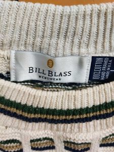Vintage Patterned Sweater || Made in USA || BILL B