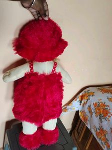Cute Red Plush Doll