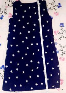 Navy Star Dress
