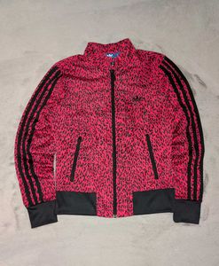 🔥RARE&amp;HTF Adidas Originals Pink Leopard Jacket