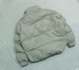 ANOUTFIT Puffer Jacket - Light Grey