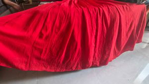 Elegant Red Midi Dress