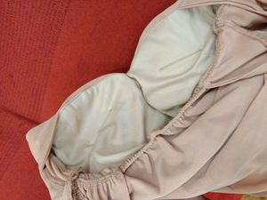 Nude 🪐Ruffle Bodycon Dress