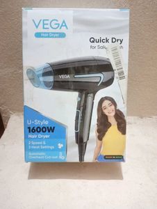Vega Hair Dryer - U-Style 1600W
