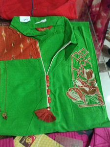 Pink Printed Kurta 4pc Combo