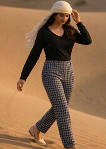 HUE Grey Chic Pants + FREE Floral Style 😍🎁 🔥✨