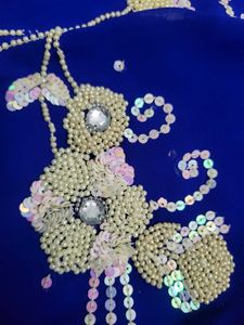 Royal Blue Saree (Price Negotiable)