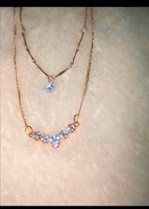 Rose Gold Double Layered Chain