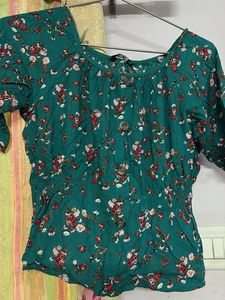 Floral Print Top
