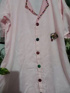 New Handmade Shirt Style Kurti