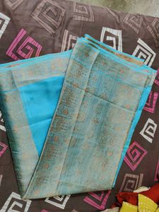 Light Blue Dress Material