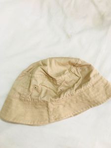 Beige Bucket Hat